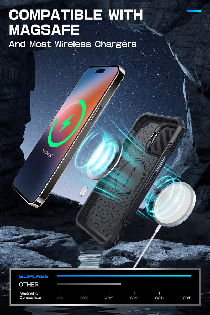 Full Body Rugged Case with Camera Cover & Built-in Kickstand For iPhone Pro Max - Premium Mobile Phone Cases from SUPCASE - Just $49! Shop now at Dressmycell.com Full Body Rugged Case with Camera Cover & Built-in Kickstand For iPhone Pro Max - Premium Mobile Phone Cases from SUPCASE - Just $49! Shop now at Dressmycell.com